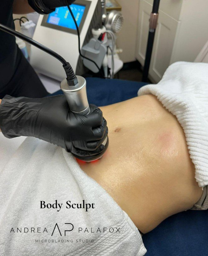 Radiofrecuencia Andrea palafox microblading